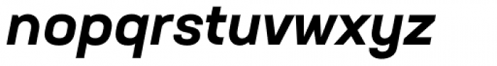 Neusa Next Pro Wide Bold Italic Font LOWERCASE