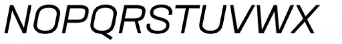 Neusa Next Pro Wide Italic Font UPPERCASE