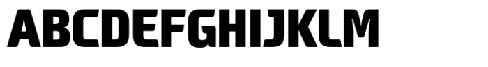 Neusharp Black Condensed Font UPPERCASE