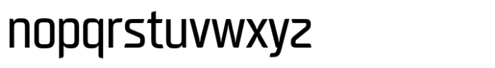 Neusharp Condensed Font LOWERCASE
