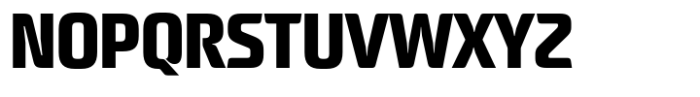 Neusharp Extra Bold Condensed Font UPPERCASE