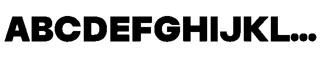 Neutiva Black Font UPPERCASE