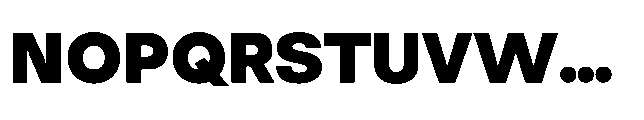 Neutiva Black Font UPPERCASE