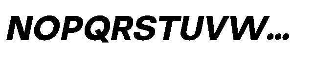 Neutiva Bold Italic Font UPPERCASE