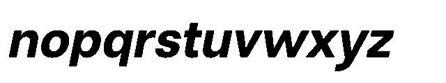 Neutiva Bold Italic Font LOWERCASE