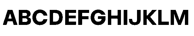 Neutiva Bold Font UPPERCASE