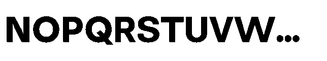 Neutiva Bold Font UPPERCASE