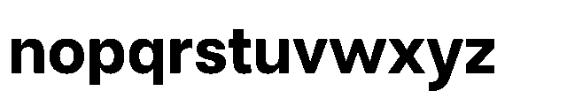 Neutiva Bold Font LOWERCASE