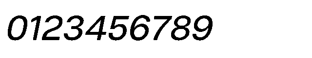 Neutiva Italic Font OTHER CHARS