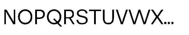 Neutiva Light Font UPPERCASE