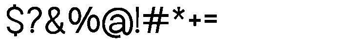Neuton Medium Font OTHER CHARS