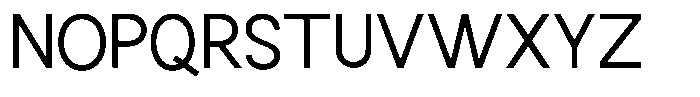 Neuton Medium Font UPPERCASE