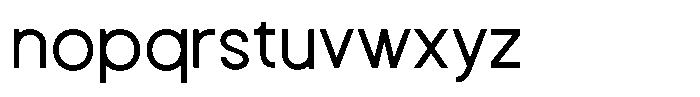 Neuton Medium Font LOWERCASE