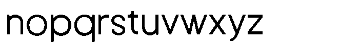 Neuton Regular Font LOWERCASE
