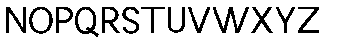 Neuton Semi Bold Font UPPERCASE