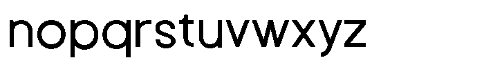 Neuton Semi Bold Font LOWERCASE