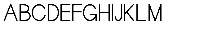 Neuton Thin Font UPPERCASE