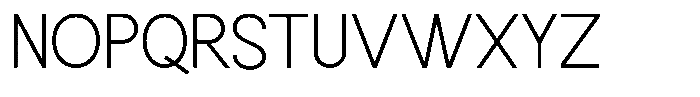 Neuton Thin Font UPPERCASE