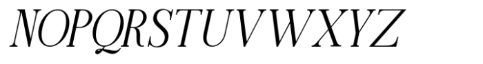 Neutra Display Italic Font UPPERCASE