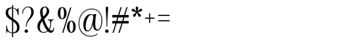Neutra Display Regular Font OTHER CHARS