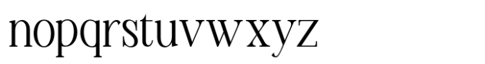 Neutra Display Regular Font LOWERCASE