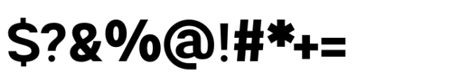 Neutral Sans Black Expanded Font OTHER CHARS