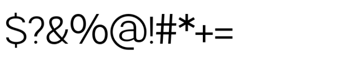 Neutral Sans Regular Expanded Font OTHER CHARS