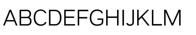 Neutral Sans Regular Expanded Font UPPERCASE