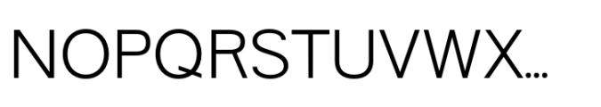 Neutral Sans Regular Expanded Font UPPERCASE