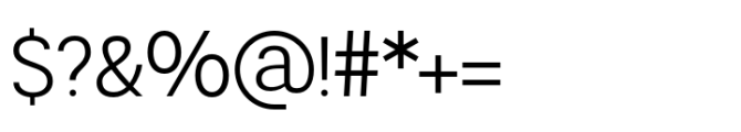 Neutral Sans Regular Semi Font OTHER CHARS