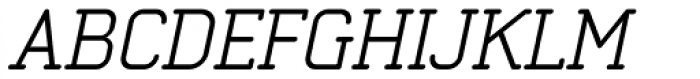 Neutraliser Serif Italic Font UPPERCASE