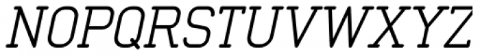 Neutraliser Serif Italic Font UPPERCASE