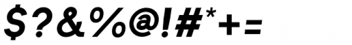 Neutrif Pro Bold Italic Font OTHER CHARS