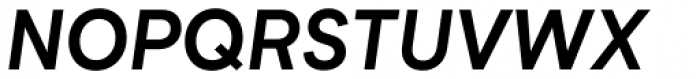 Neutrif Studio Semi Bold Italic Font UPPERCASE