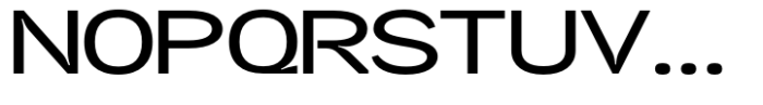 Neutrix Bold Expanded Font UPPERCASE