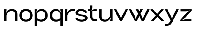 Neutrix Semi Bold Expanded Font LOWERCASE