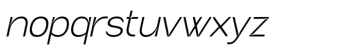 Neutrix Slant Font LOWERCASE