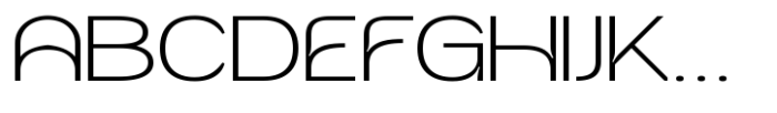 Neutrix Variable Regular Font UPPERCASE