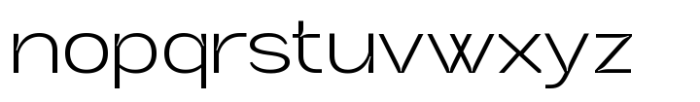 Neutrix Variable Regular Font LOWERCASE