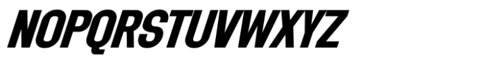 Neutron Sans Italic Font UPPERCASE