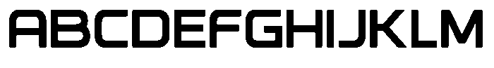 Neutrona Font UPPERCASE