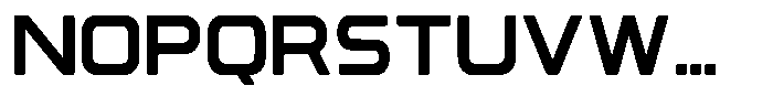 Neutrona Font UPPERCASE
