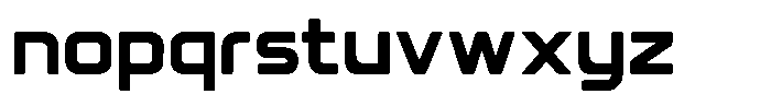 Neutrona Font LOWERCASE