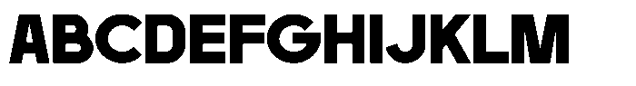 Neuversa Bold Font UPPERCASE