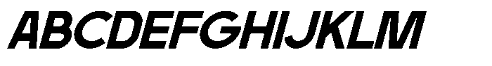 Neuversa Italic Font UPPERCASE