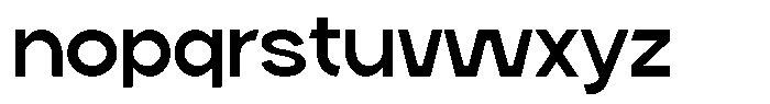 Neuversa Light Font LOWERCASE