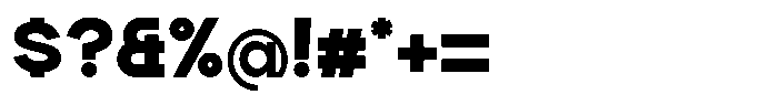 Neuversa Medium Font OTHER CHARS