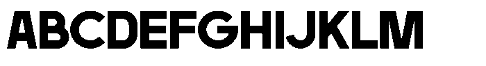 Neuversa Medium Font UPPERCASE