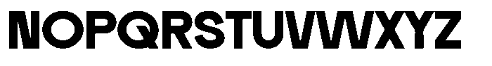 Neuversa Medium Font UPPERCASE