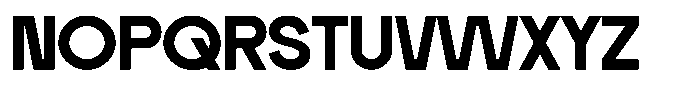 Neuversa Regular Font UPPERCASE